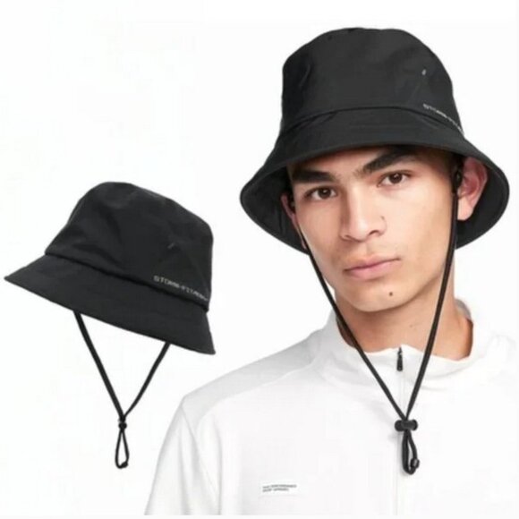 Nike Storm-FIT ADV Apex Bucket Hat  Sports Casual Cap Black   FJ6282… - Picture 1 of 6